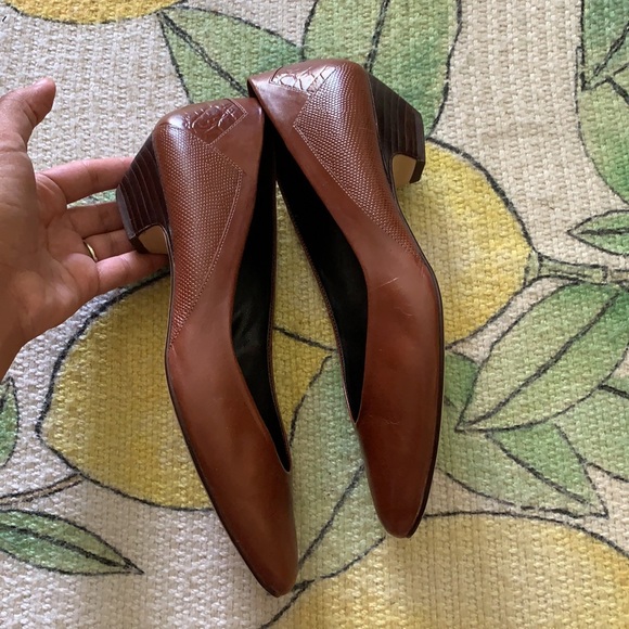 Vintage Shoes - Vintage Leather Brown shoes